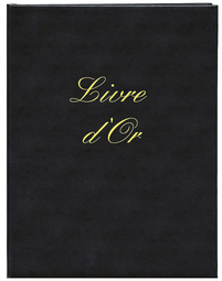 ELVE livre d'or Livre d'Or, 210 × 160 mm, blanc, 148 pages