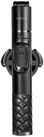 LogiLink magnetic selfie stick, black, extendable 860 mm