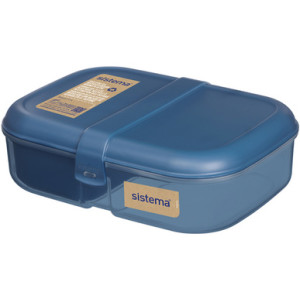 Sistema broodtrommel LUNCHBOX, 1,1 liter, kleur gesorteerd