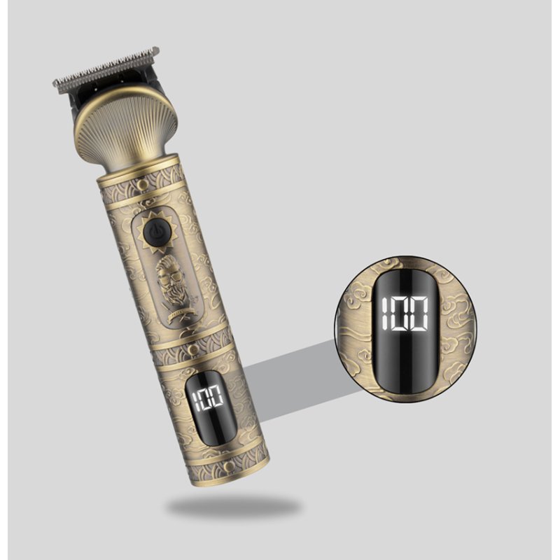 Little balance baardtrimmer Ultimate Look, koperkleuring, accu