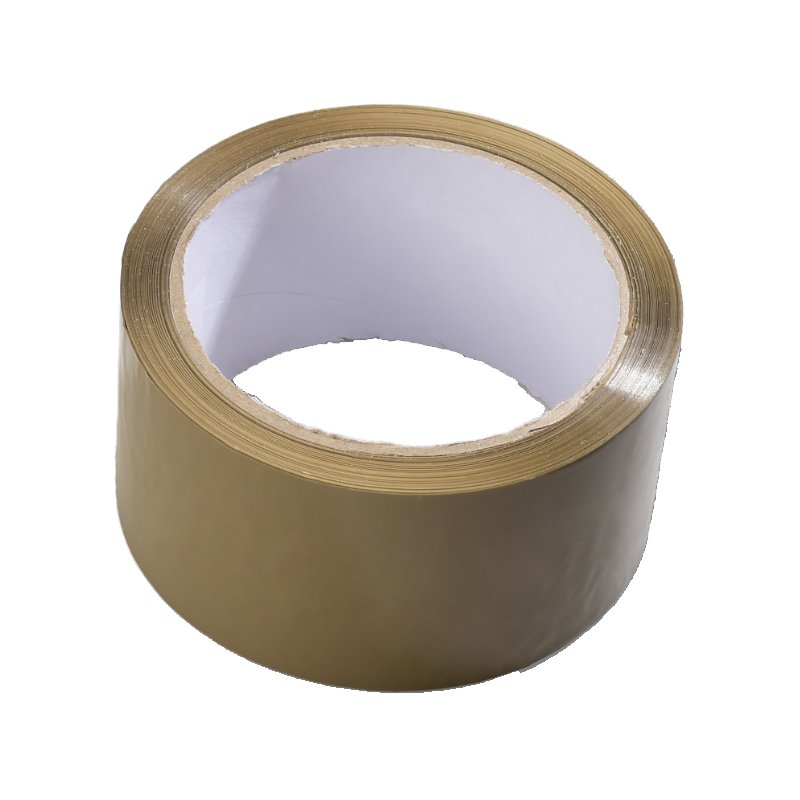 dm-folien ruban d'emballage, marron, 50 mm × 66 m, 6 pièces