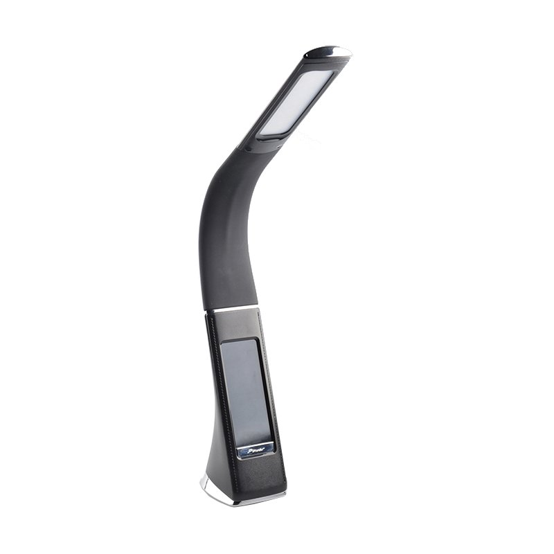 PAPERFLOW LED desk lamp CLARK with base stand, black, 6 watt, 300 lumen