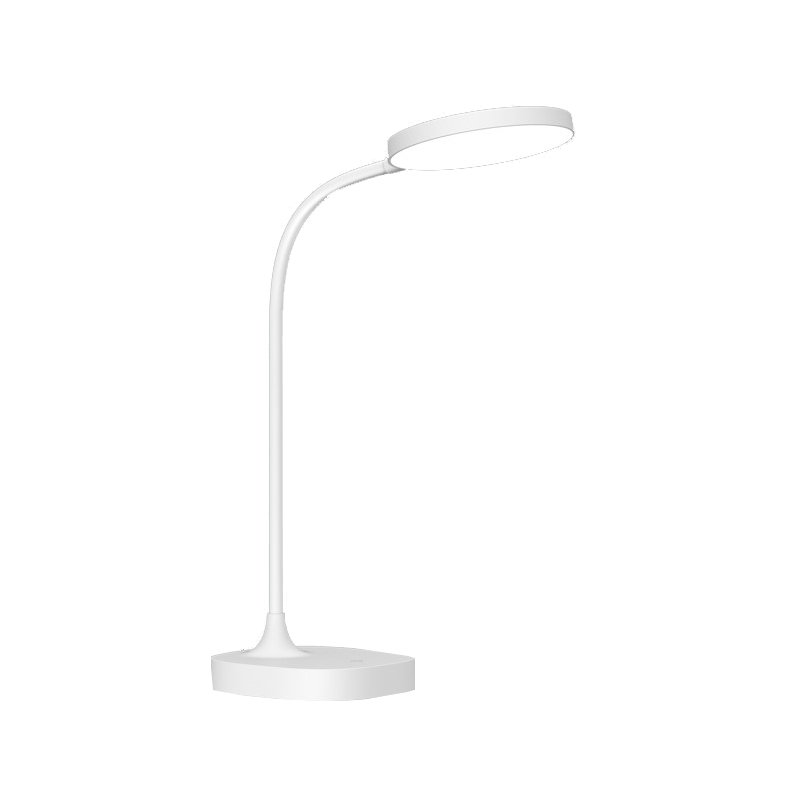PAPERFLOW Lampe de bureau LED BOB, blanc, pied de support, 5 watt