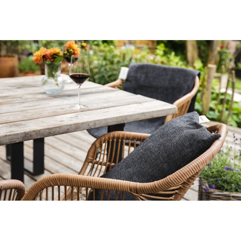 Montandor coussin chauffant infrarouge, gris foncé, batterie rechargeable, 3 niveaux de chaleur