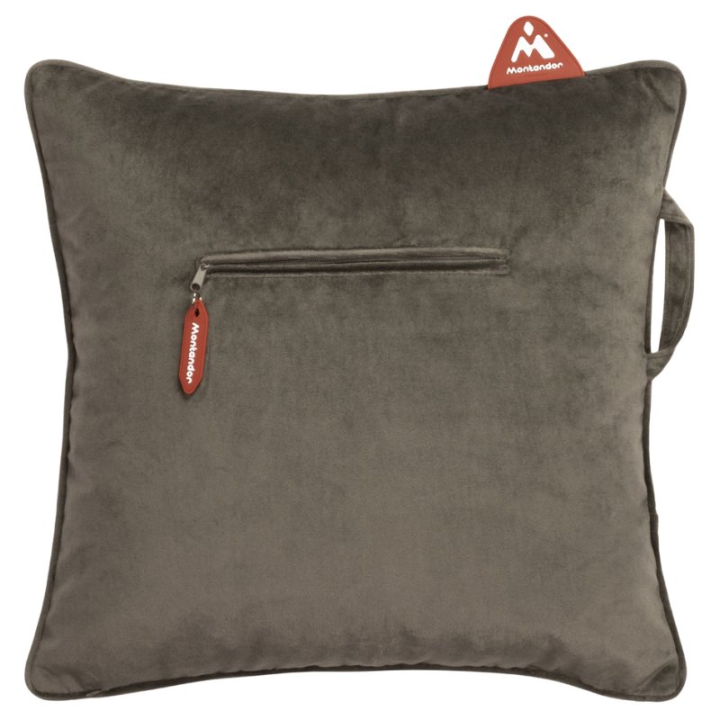 Montandor warmtekussen met heat pad, fluweel, champagne