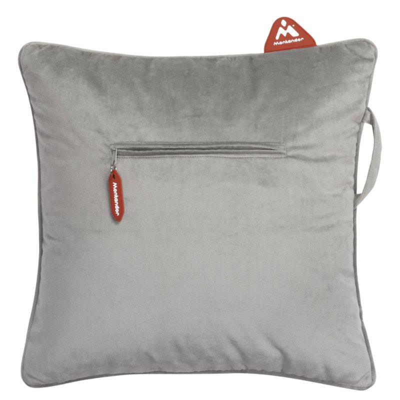 Montandor warmtekussen met heat pad, fluweel, champagne