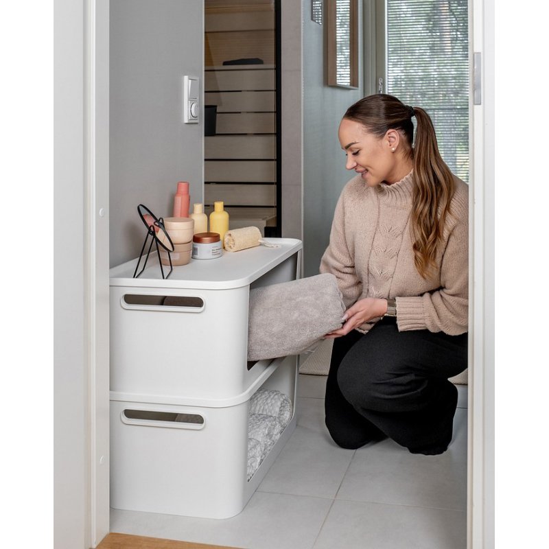 smartstore plateau intermédiaire pour boîte de rangement Module, blanc, 600×365×80 mm