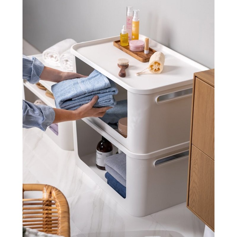 smartstore plateau intermédiaire pour boîte de rangement Module, blanc, 600×365×80 mm