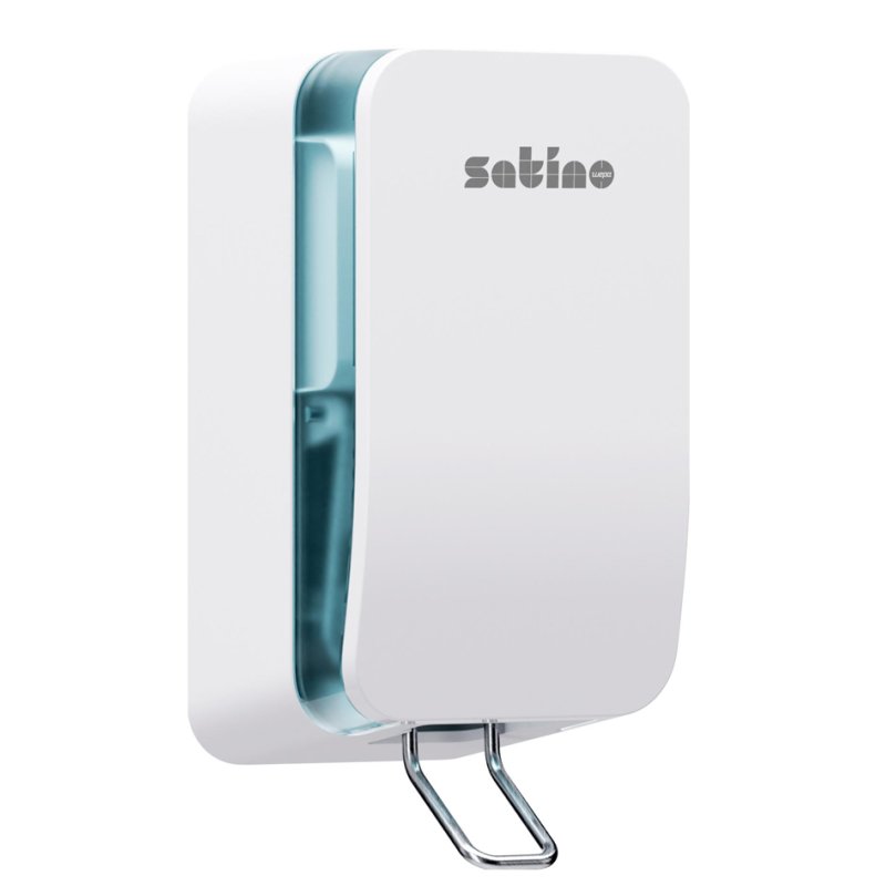 satino by wepa zeepdispenser met pompfunctie, wit, 500 ml