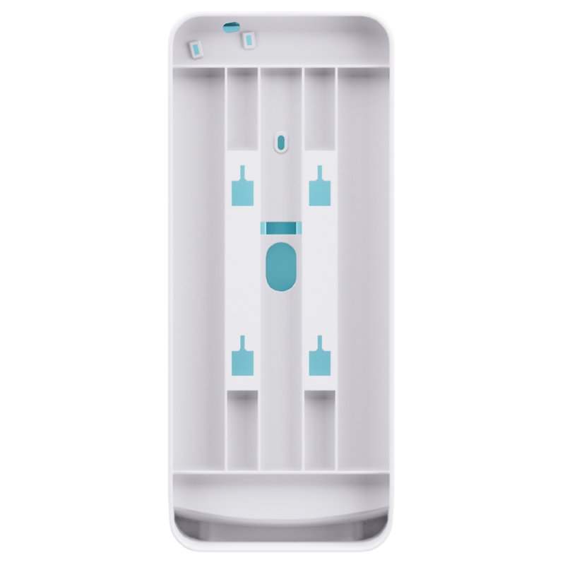 satino by wepa toiletpapierdispenser HYGINITY, losse vellen, wit, 600 vel capaciteit