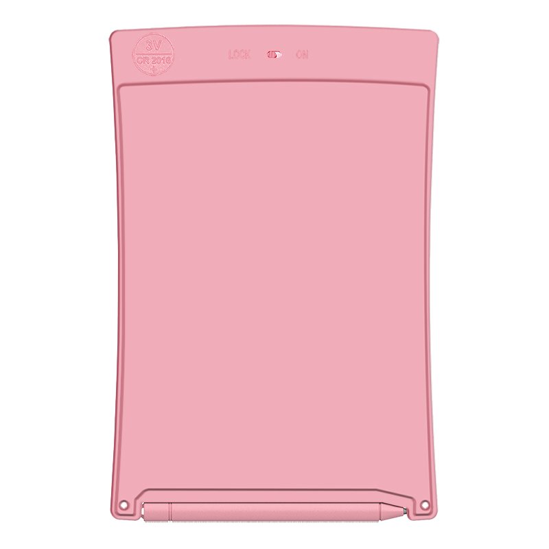 LogiLink Tablette LCD d'écriture et de dessin, rose, 8,5 pouces, effaçable