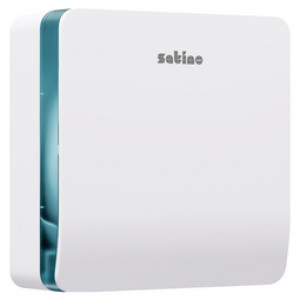 satino by wepa HYGINITY jumbo toiletpapierdispenser, wit, 340×139×350 mm