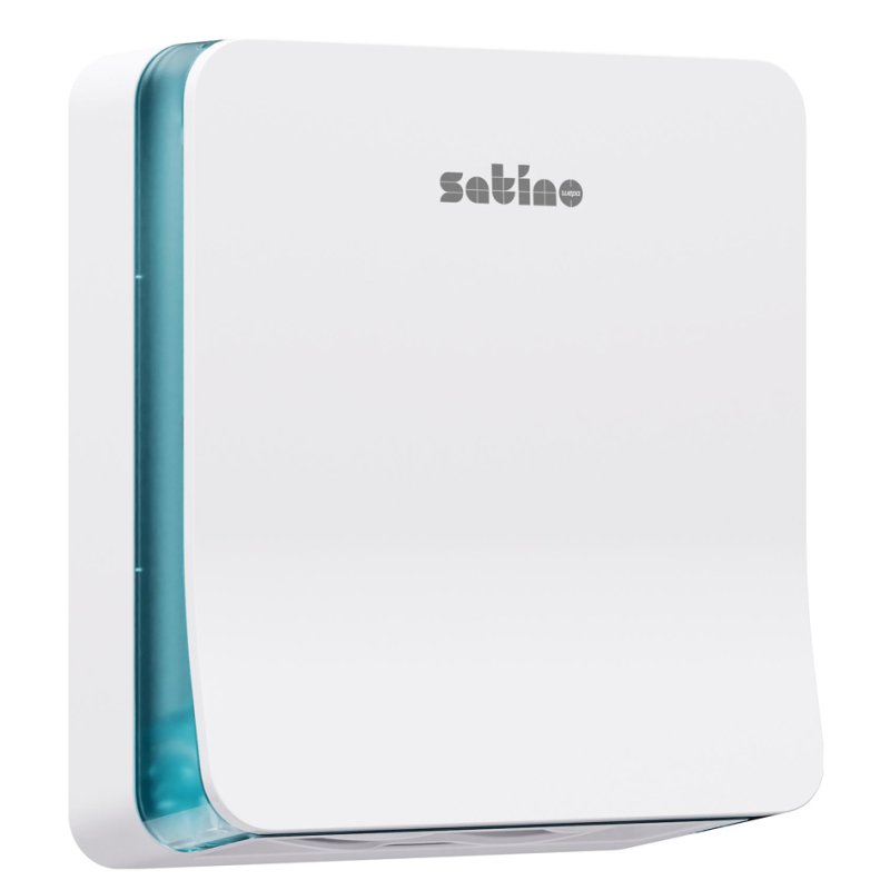 satino by wepa vouwhanddoekdispenser HYGINITY Interfold S, wit, 301×128×343 mm
