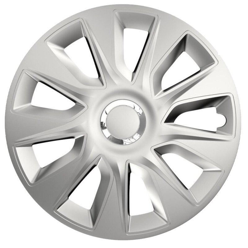 IWH enjoliveurs Imola, argent/chrome, 15 pouces, 4 pièces
