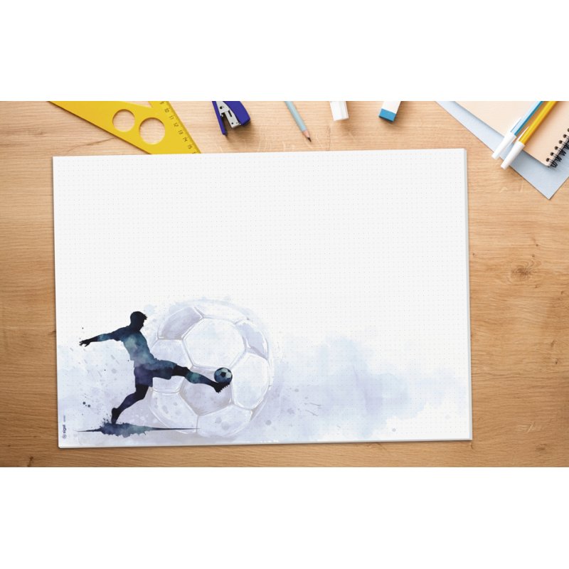 Sigel sous-main Little Heroes, 420 × 297 mm, motif super-héros, 30 feuilles