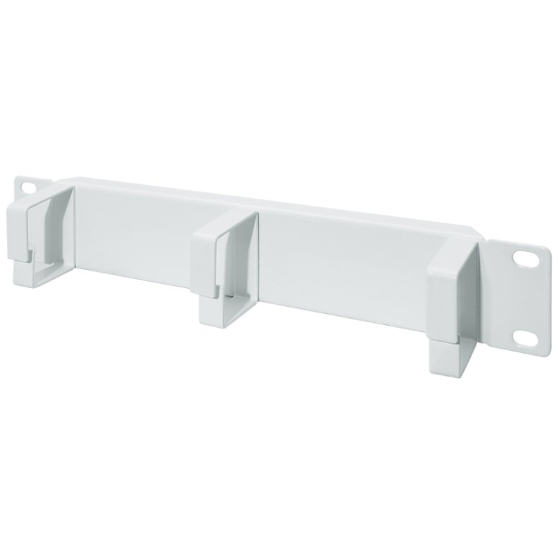 LogiLink Panneau de gestion des câbles Professional 10", 1 HE, gris clair
