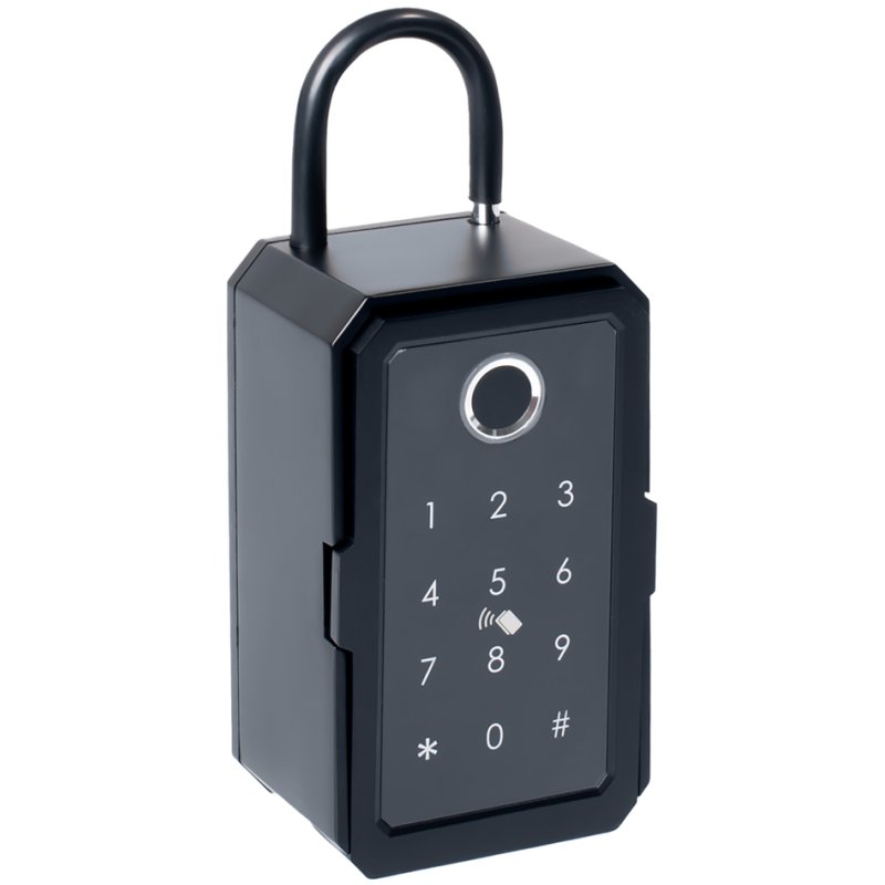 Pavo mini-sleutelkluis Advanced, 1 sleutel, zwart, Bluetooth