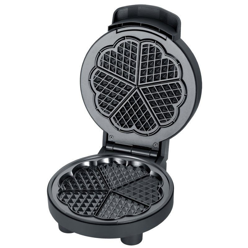 SEVERIN waffle iron Black Line WA 2116, black, 1000 W