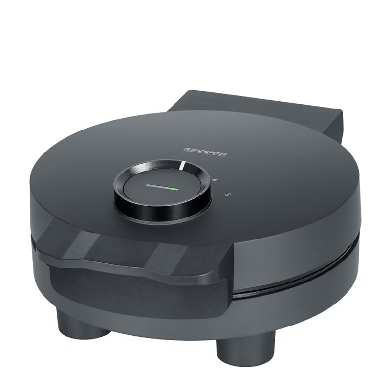 SEVERIN waffle iron Black Line WA 2116, black, 1000 W