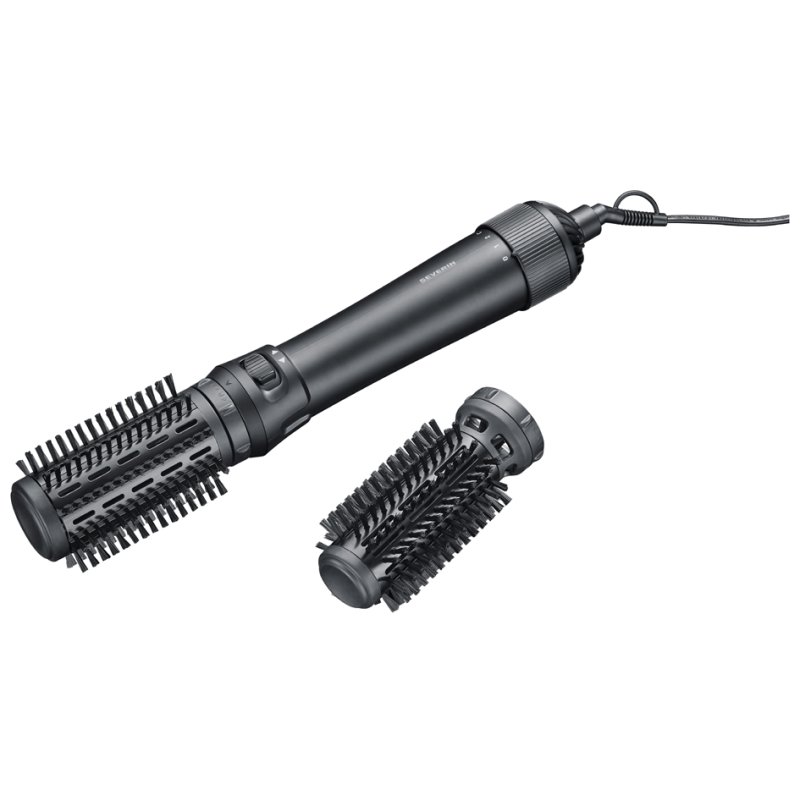 SEVERIN brosse soufflante chauffante WL 0241, anthracite/noir, 1000 watts