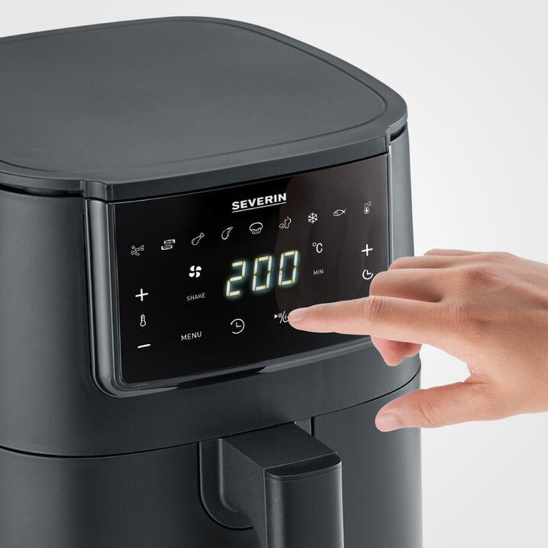 SEVERIN hot air fryer FR 2461, black, 4.0 litre, 1300 W