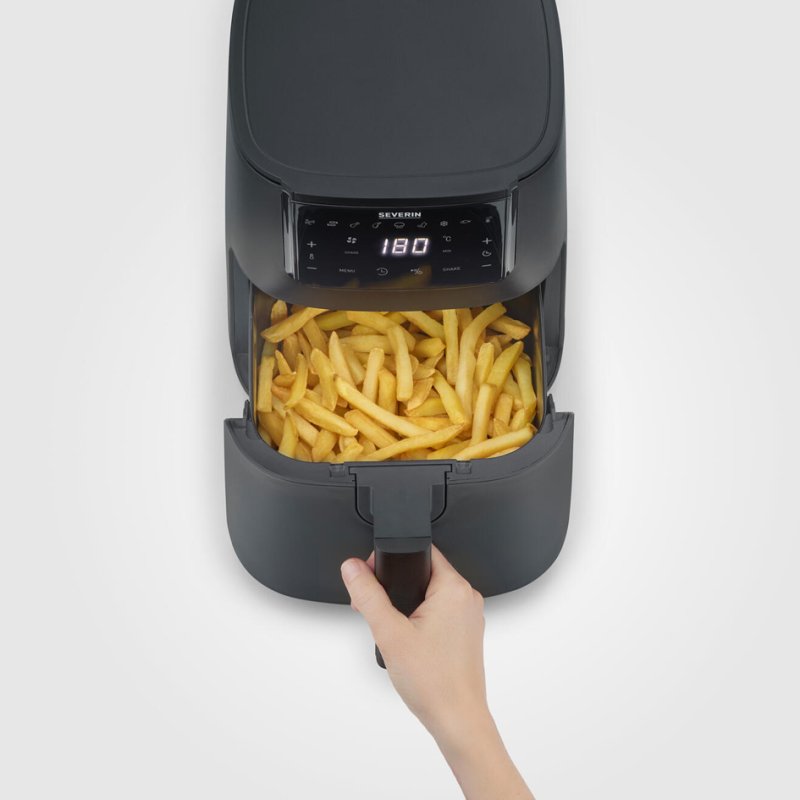 SEVERIN hot air fryer FR 2461, black, 4.0 litre, 1300 W