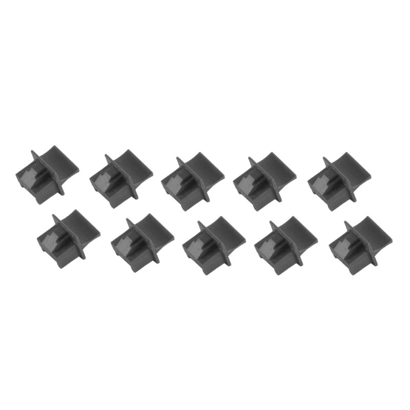 shiverpeaks Protection antipoussière pour connecteurs RJ45, rouge, 10 pièces