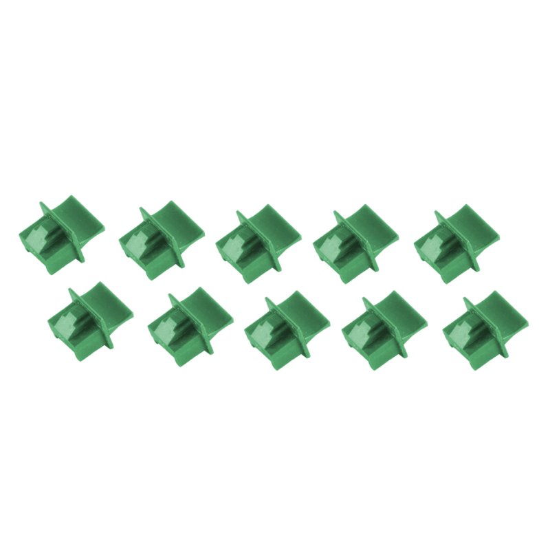 shiverpeaks Protection antipoussière pour connecteurs RJ45, rouge, 10 pièces
