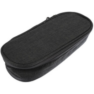 Kangaro etui ovaal, polyester, zwart