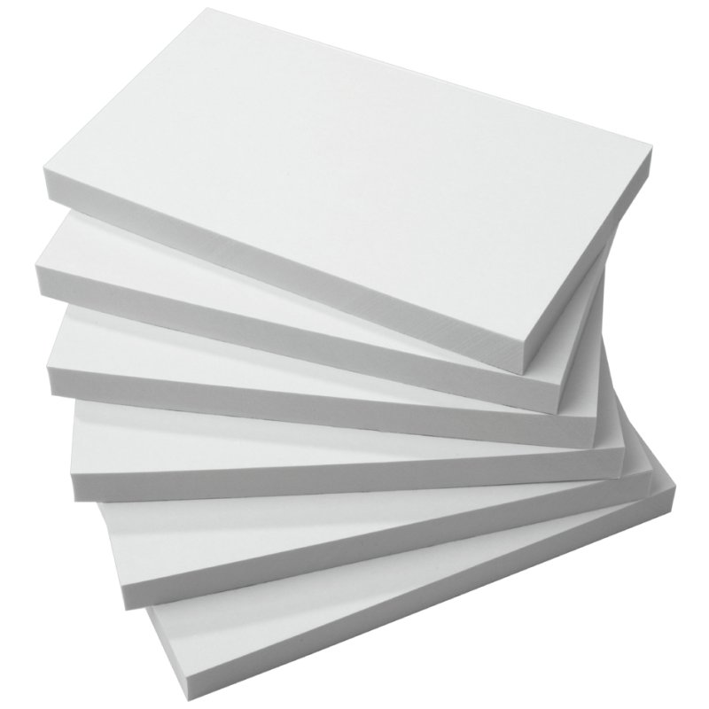 Sigel bloc-notes adhésifs, 125×75 mm, blanc, vierge
