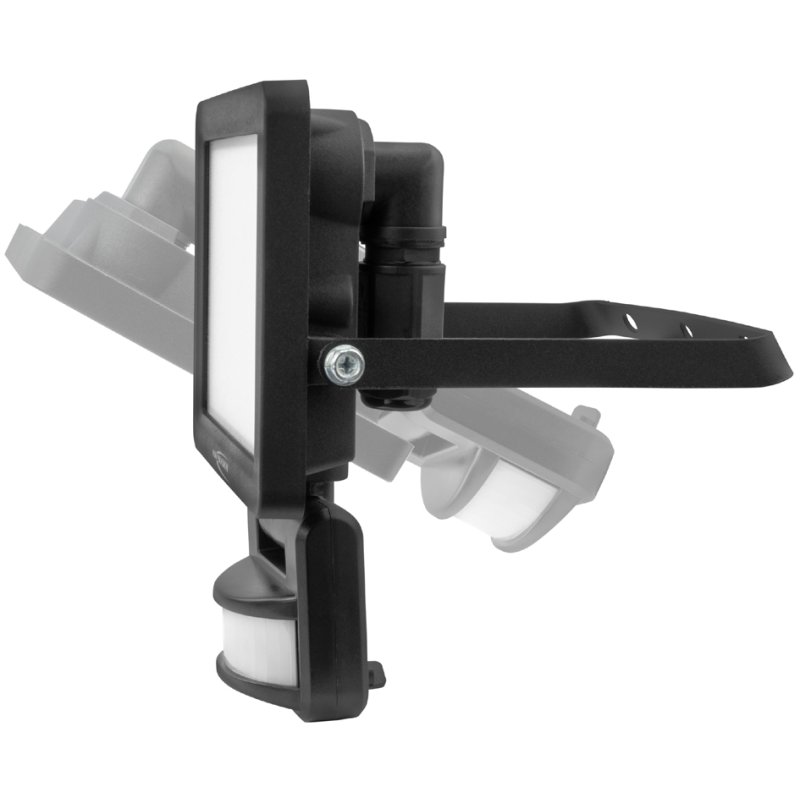 ANSMANN LED-wandstraler LUMINARY WFL30W-S, bewegingsmelder, zwart, 30W