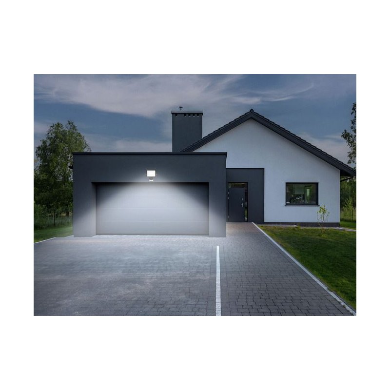 ANSMANN LED-wandstraler LUMINARY WFL30W-S, bewegingsmelder, zwart, 30W