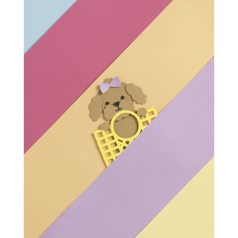 folia gekleurd papier- en kartonblok Pastel, A6, pastelkleuren, 60 vel