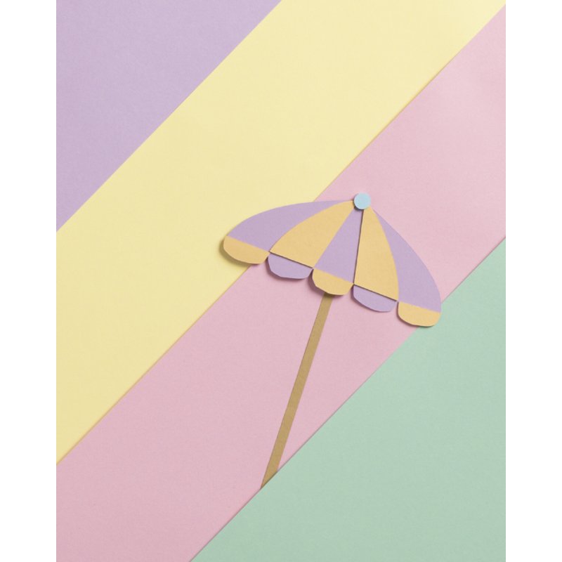 folia gekleurd papier- en kartonblok Pastel, A6, pastelkleuren, 60 vel