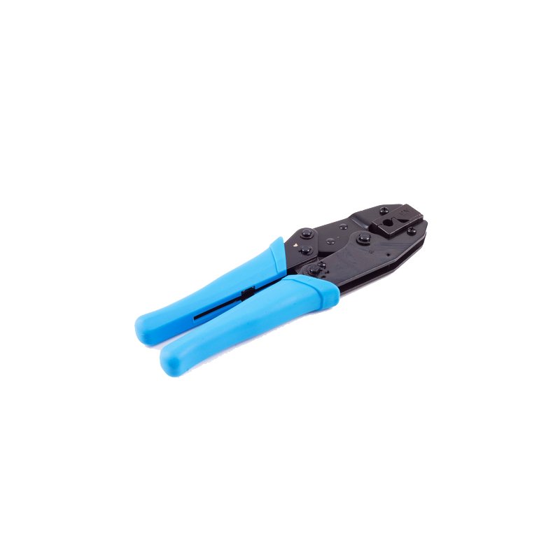 shiverpeaks Interlock RJ45 plug, black/blue, 8P8C