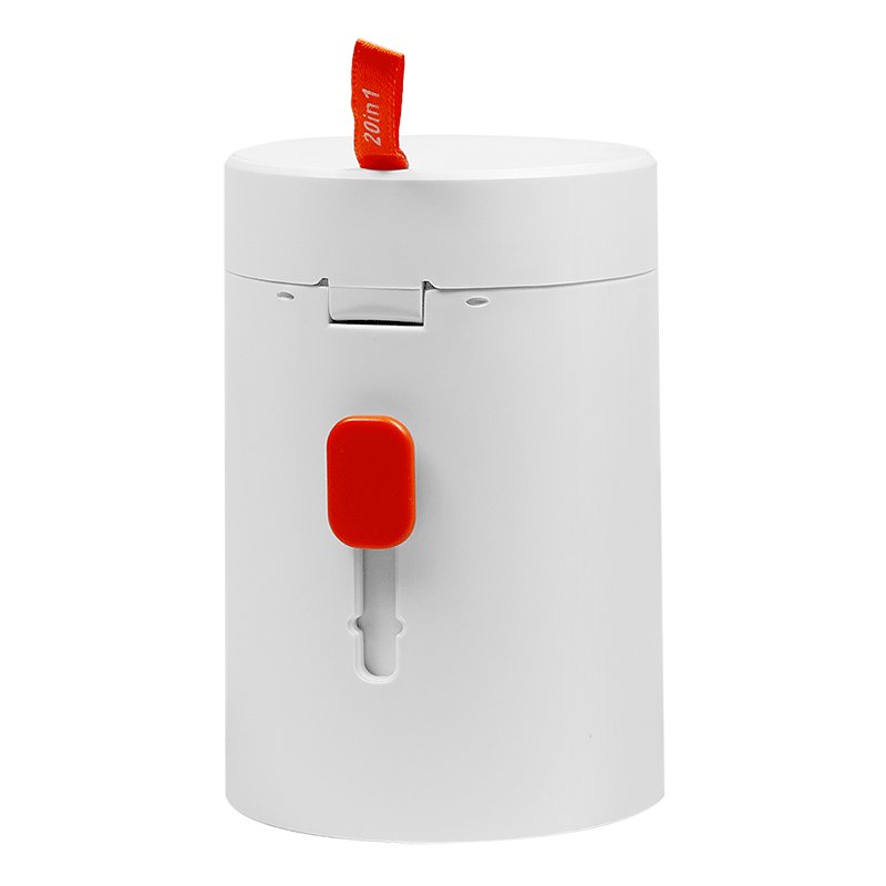 LogiLink 20en1 kit de nettoyage, 21 pièces, blanc
