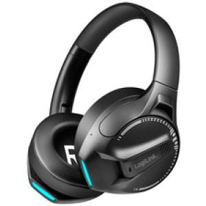 LogiLink Thunder Blue Gaming Headset met Bluetooth 6.0