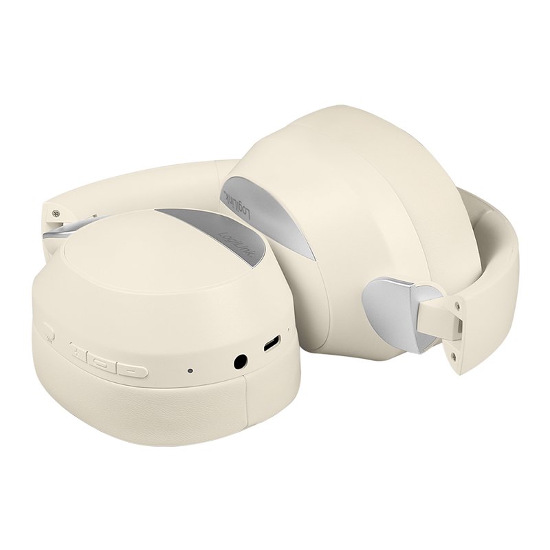 LogiLink BT 6.0 casque SOUND WAVE, Bluetooth, crème