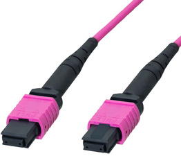 LogiLink Professional MPO patchkabel, 12 vezels, multimode OM4, 15 meter