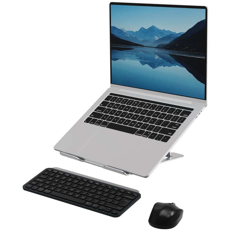 Fellowes support mobile pour ordinateur portable Alumia, noir, pour 15 pouces, aluminium