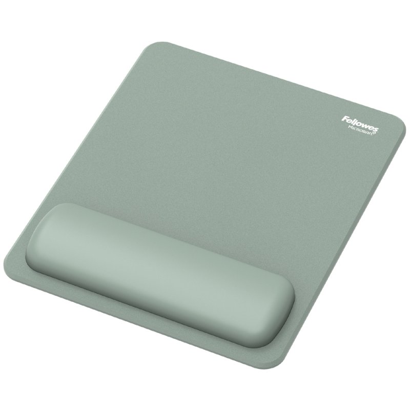 Fellowes tapis souris avec repose-poignet Breyta, vert sauge, ergonomique