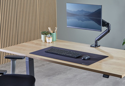 Fellowes Breyta bureauonderlegger, grijs, 800×400 mm