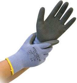 HYGOSTAR koudebestendige handschoenen THERMO GRIP, maat 8, latex coating, 12 paar