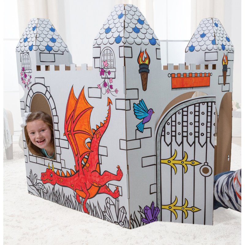 Fellowes Bankers Box XL château de jeu, carton ondulé, 94×94×109 cm