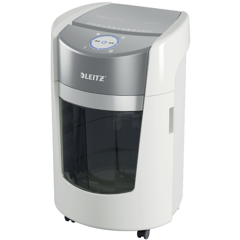 LEITZ papiervernietiger IQ OptiMax 350, P5, 8 vel, 22 liter