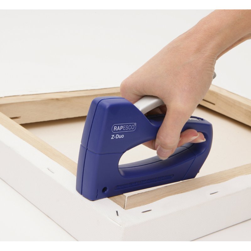 RAPESCO handnietmachine Z-Duo Mini, blauw, 13/4-8 en 53/4-8 mm
