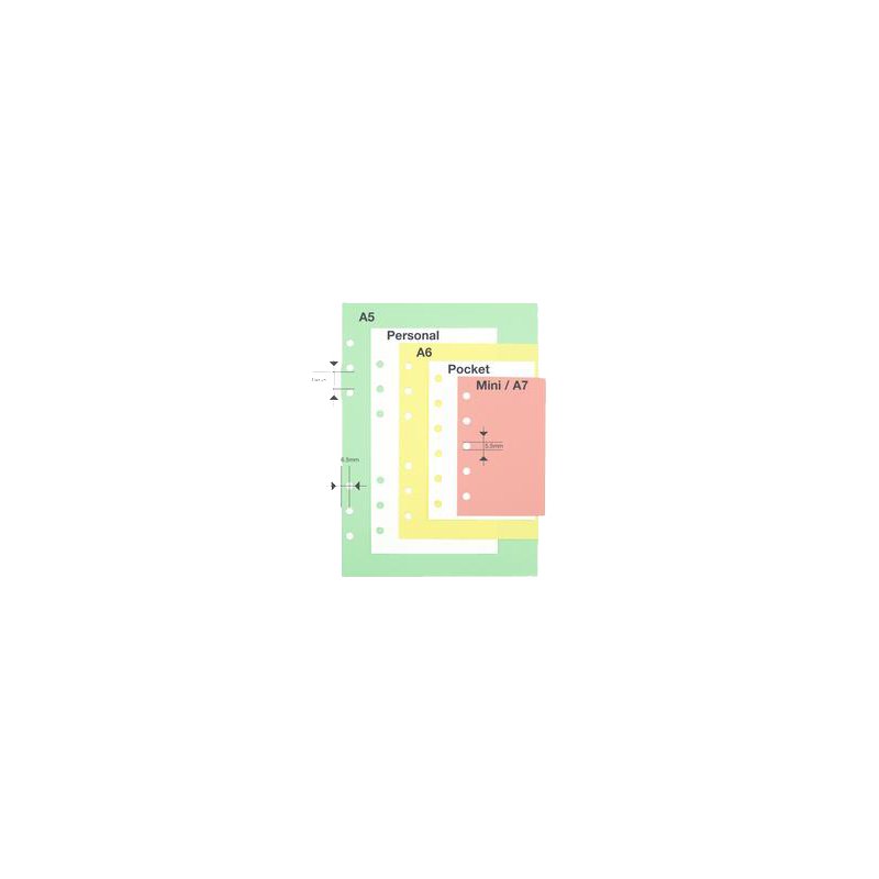 RAPESCO perforateur pour organiseur d'agenda, noir, réglable 6 positions, 10 feuilles