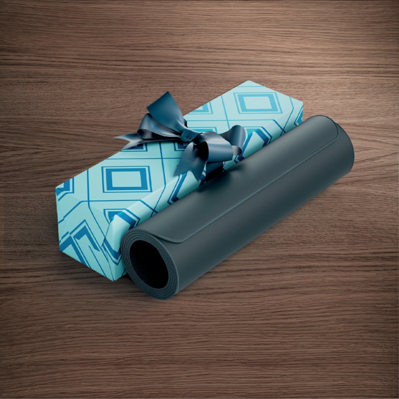 LEITZ Gaming muismat, 1000 × 400 mm, donkergrijs