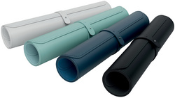 LEITZ Bureauonderlegger, PVC, grijs, 800×400 mm