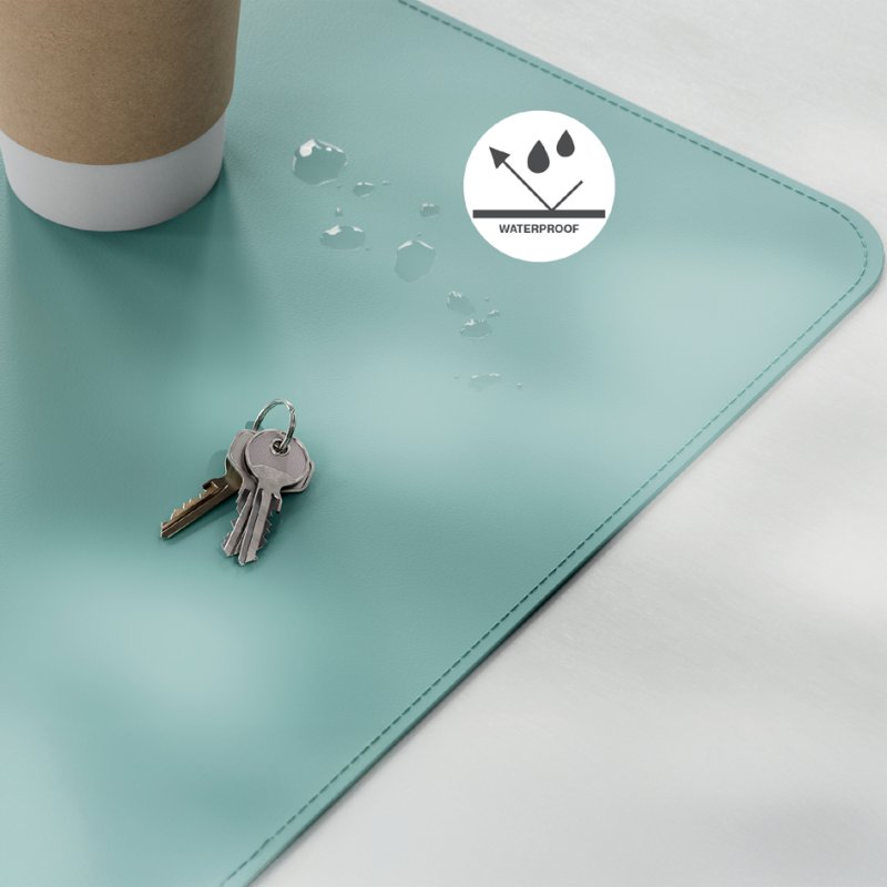 LEITZ sous-main de bureau, PVC, menthe, 800×400 mm